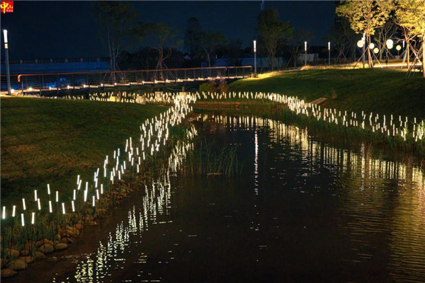 Cuihu Park, Cuiheng New District, Zhongshan-WANJIN жарыктандыруу жана жарыктандыруу долбоору (11)