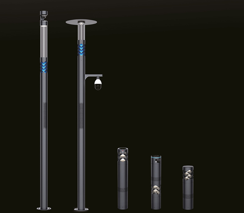 WJSL-LGD165A LANG CHAO SERIES SMART GARDEN LAMP BOLLARD LAMP (3)