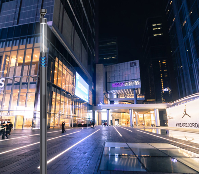 WJSL-LGD165A LANG CHAO SERIES SMART GARDEN LAMP BOLLARD LAMP (5)