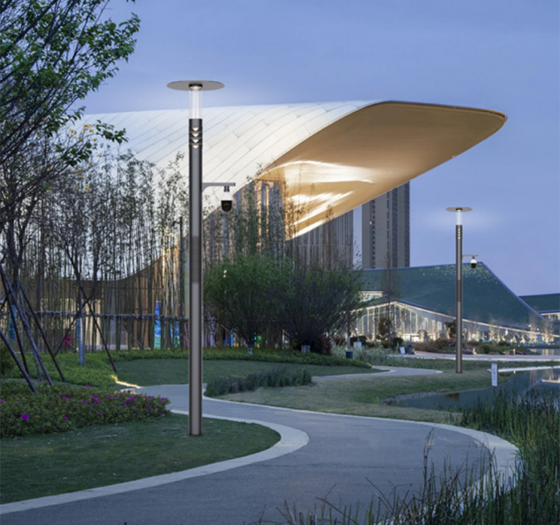 WJSL-LGD165B LANG CHAO SERIES SMART GARDEN LAMP BOLLARD LAMP (4)