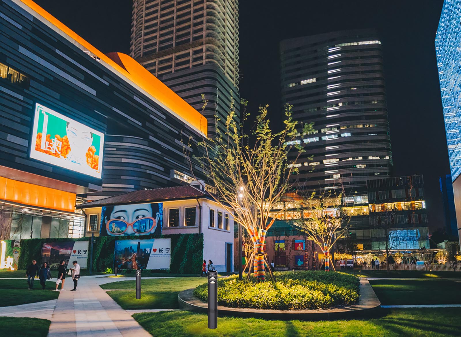 WJSL-LLD165B LANG CHAO SERIES SMART BOLLARD LAMP (3)